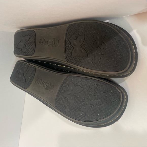 Alegria Debra Blue Mural Patent Leather Shoe Size 38 (8/8.5) - Picture 6 of 8